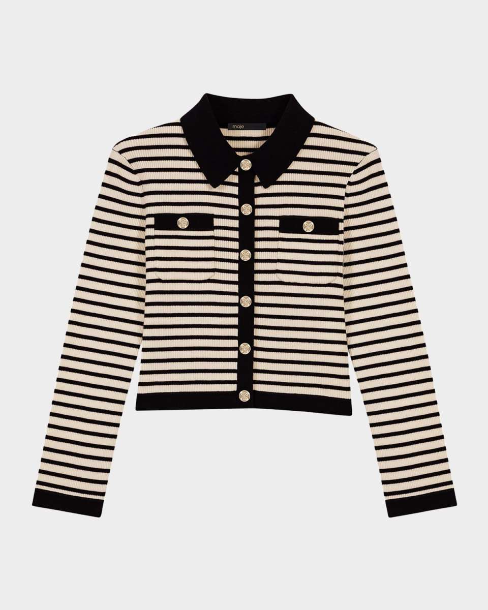 Mirolla Striped Cardigan
